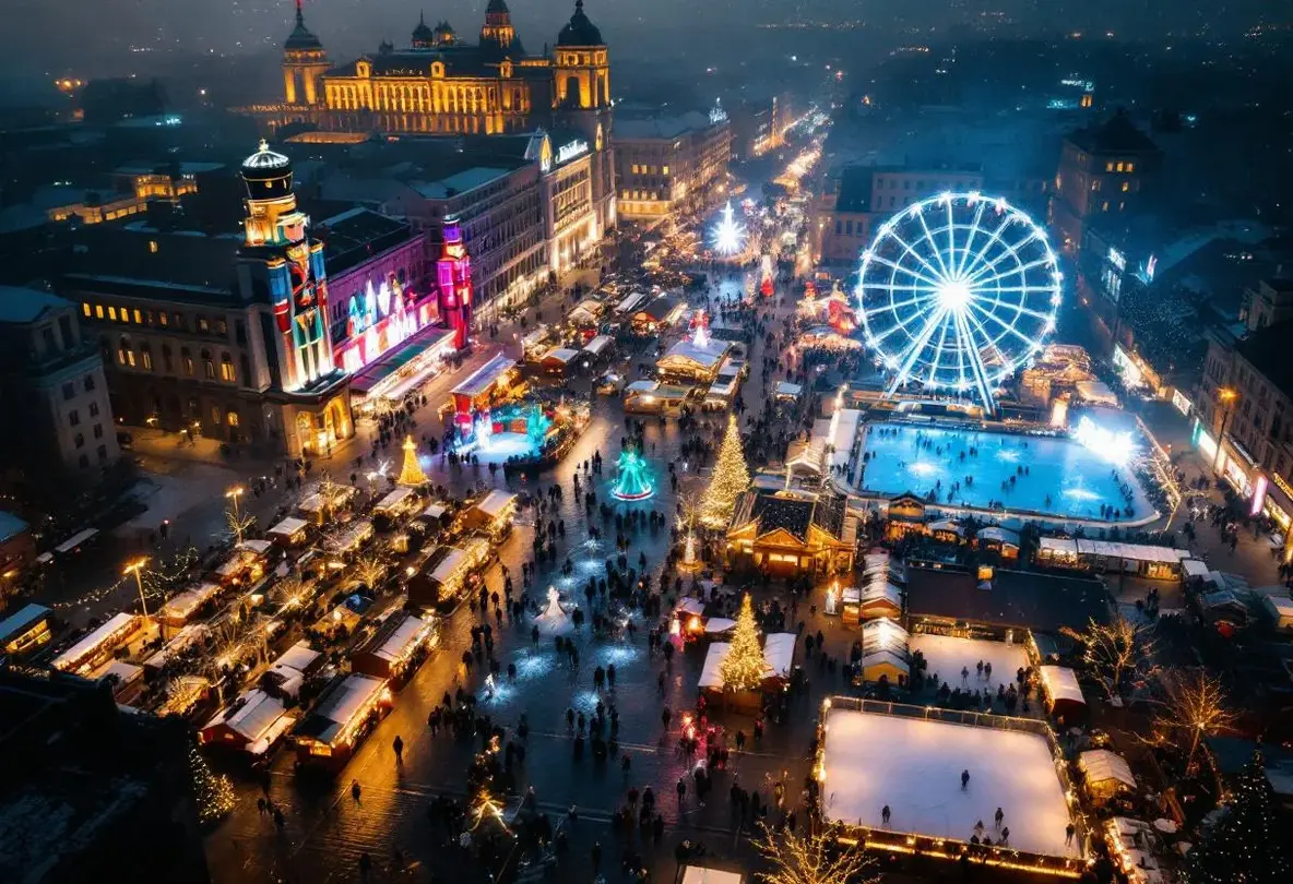 280 000 m2 de magie : le plus grand marché de Noël d’Europe vient d’ouvrir ses portes – à seulement 2h40 de Paris