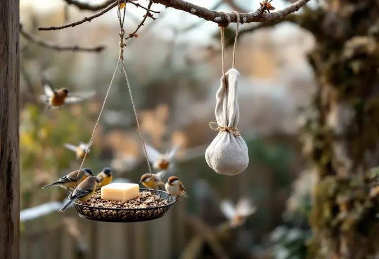 Attention, vos oiseaux sont en danger : ce geste simple avec un savon dans une chaussette peut vraiment les sauver