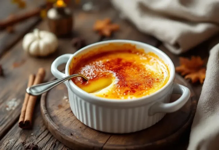 Crème brûlée d’automne : l’astuce secrète des chefs pour une croûte ultra craquante à tous les coups