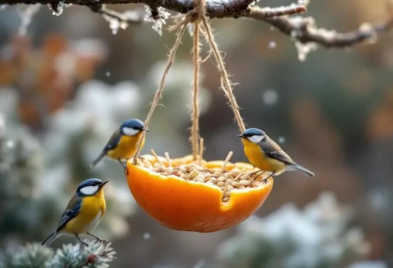 « Je l’ai posée hier, ils sont revenus dès ce matin » : cette mangeoire maison à faire en 5 minutes devient un véritable aimant à oiseaux